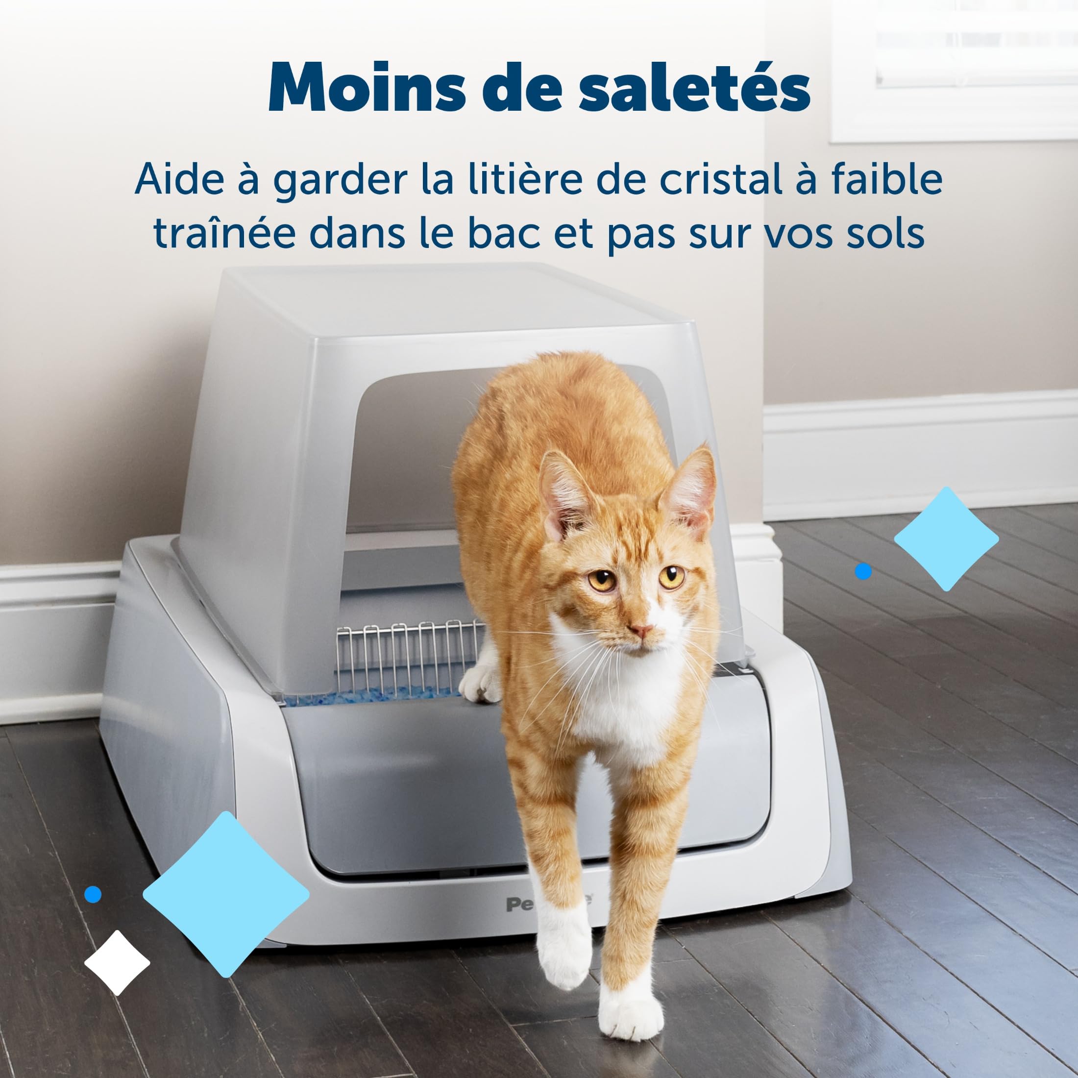 PetSafe ScoopFree Couvercle pour Bac à Litière, Gris