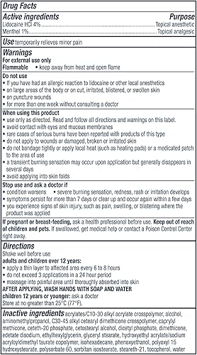 Miniatura 7 de Nervive Líquido para aliviar el dolor, alivio del dolor tópico sin ensuciar con lidocaína y mentol para dedos de los pies, pies, dedos, manos,