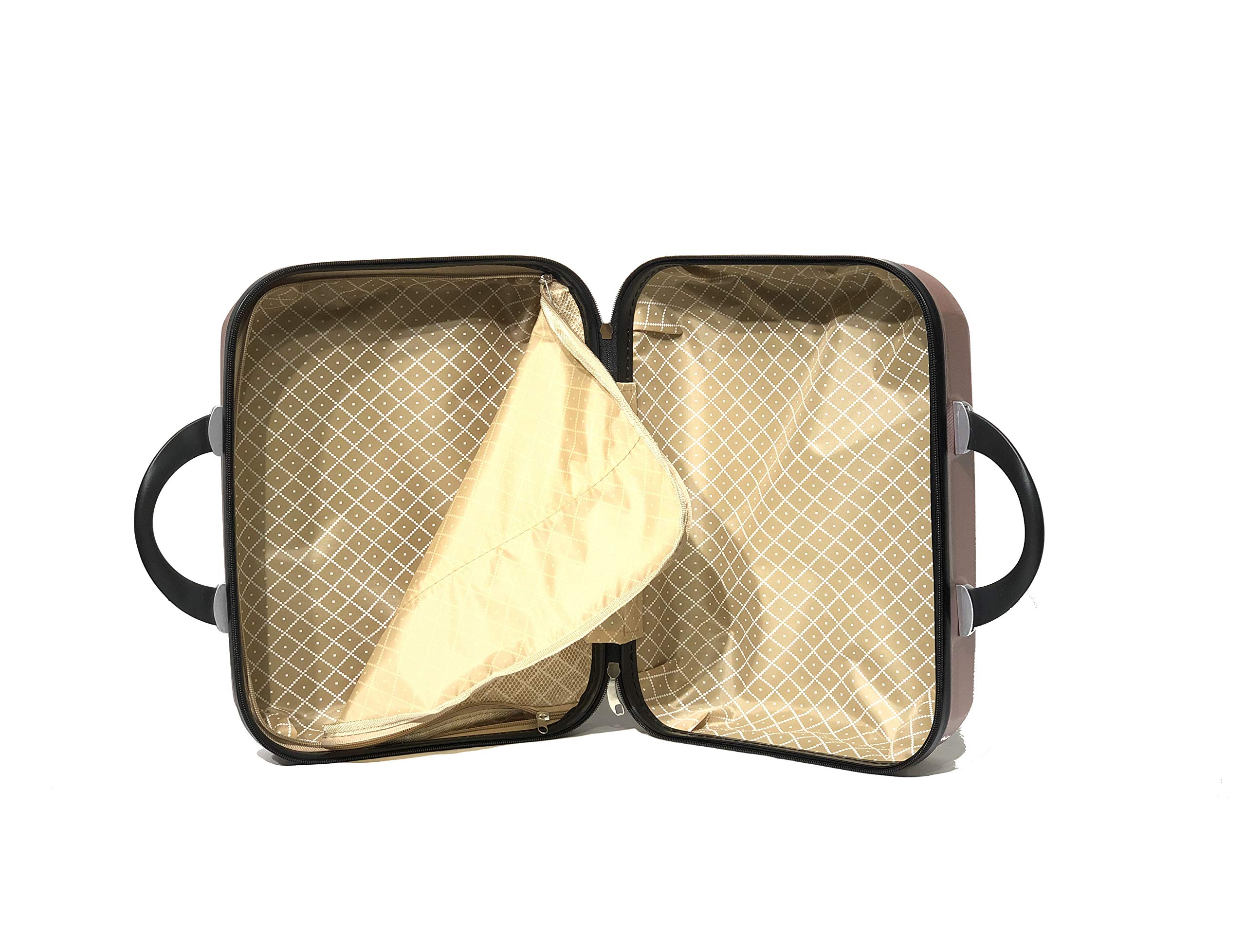 Beauty Case - Vanity Case Materiale Rigido - 17pollici - 5806 Oro Rosa
