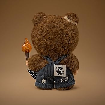 Amazon.com: POP MART Hirono Living Wild-Fight for Joy Plush Doll