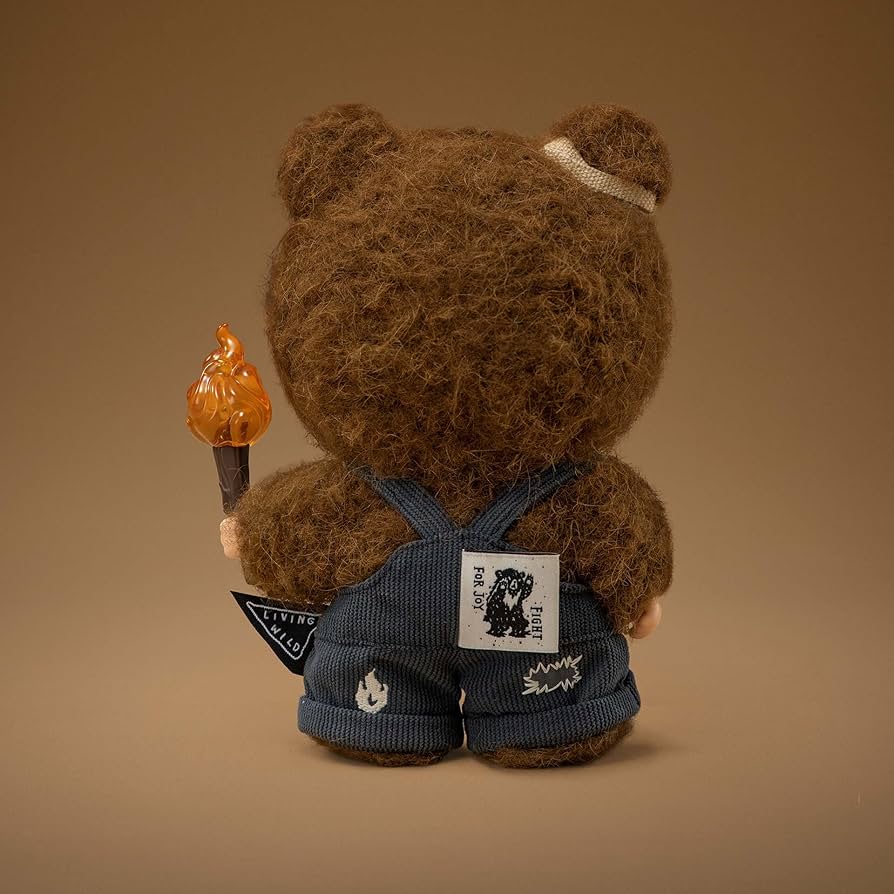 Hirono Living Wild Fight for Joy (本物) Authentic) Pop Mart Hirono Living Wild-Fight for Joy Plush