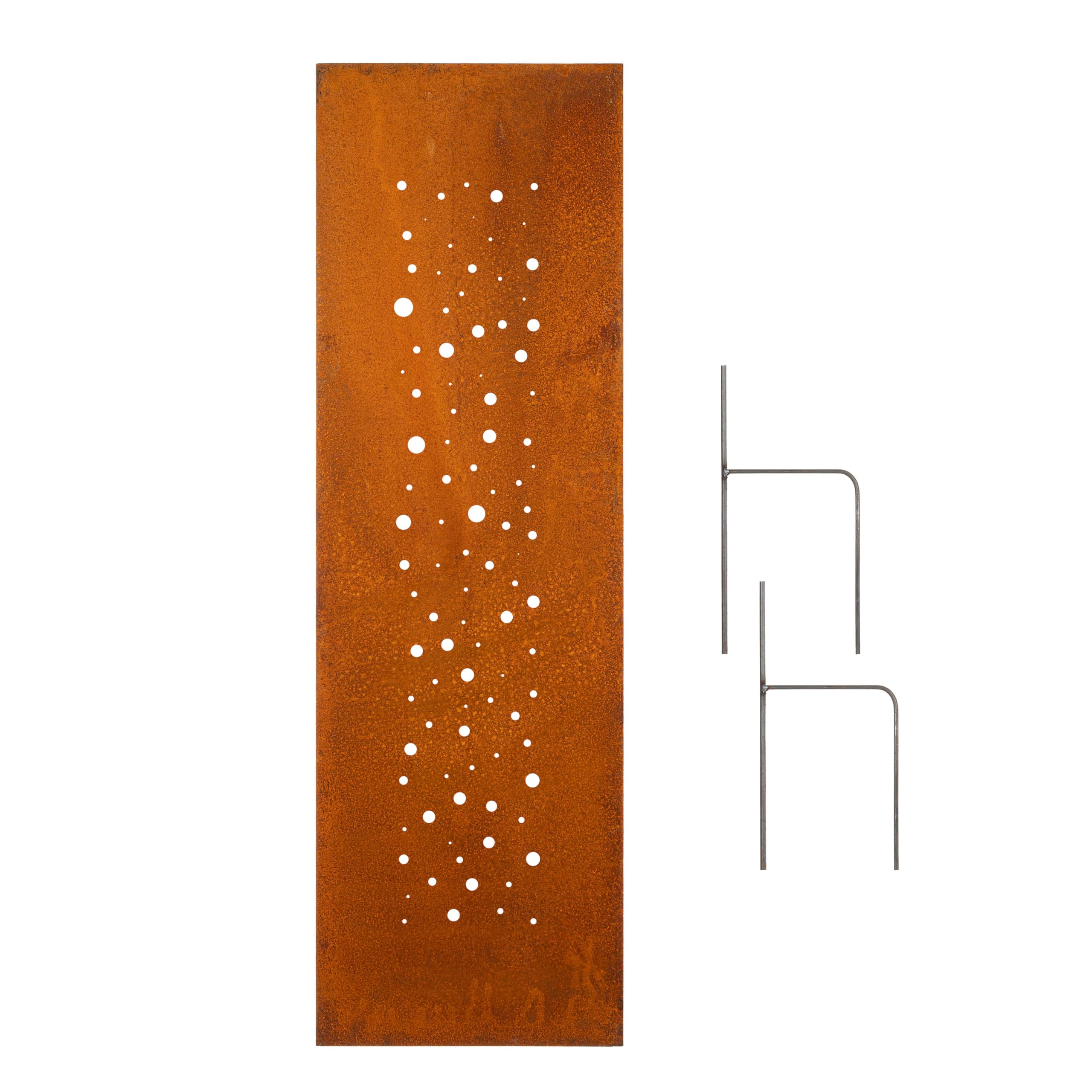 Stelle di Natale, decorazione, metallo, patina, Avvento, innestabili