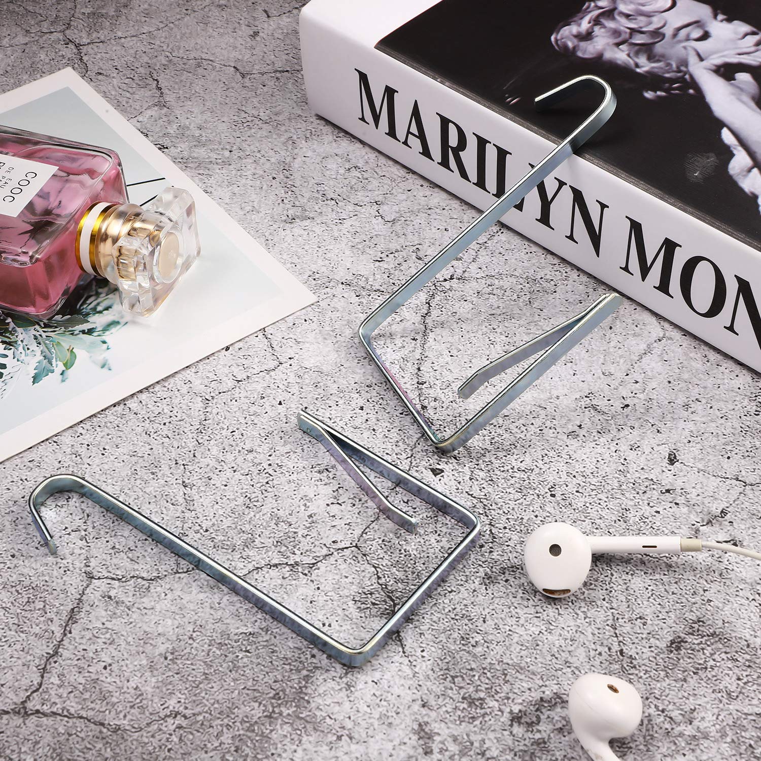 6 Pieces High Strength Office Cubicle Whiteboard Hanger