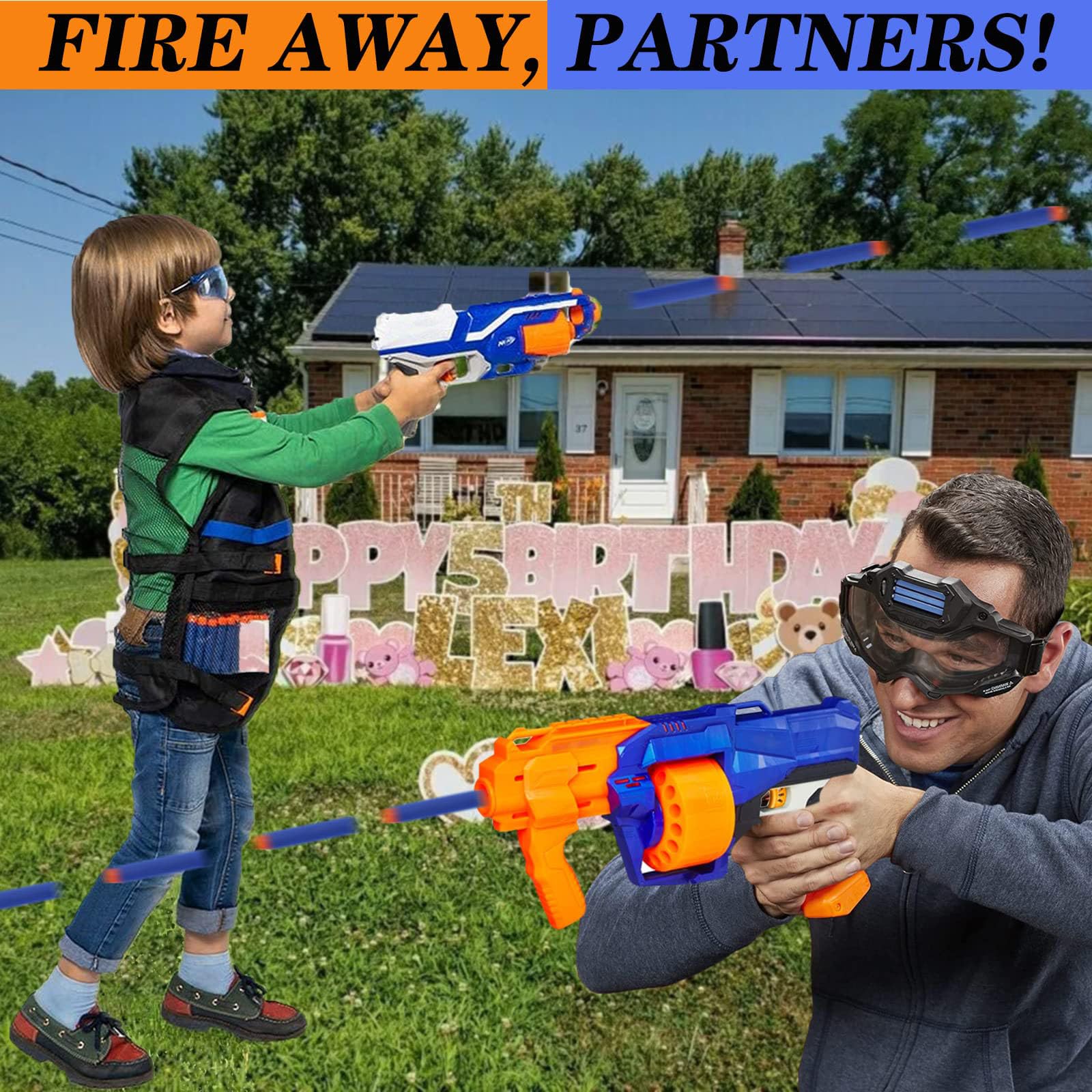 Fléchettes pour Pistolets Nerf Fortnite,Jouet Bullets Refill Darts Foam Convient,Fléchettes pour Pistolets Nerf Fortnite