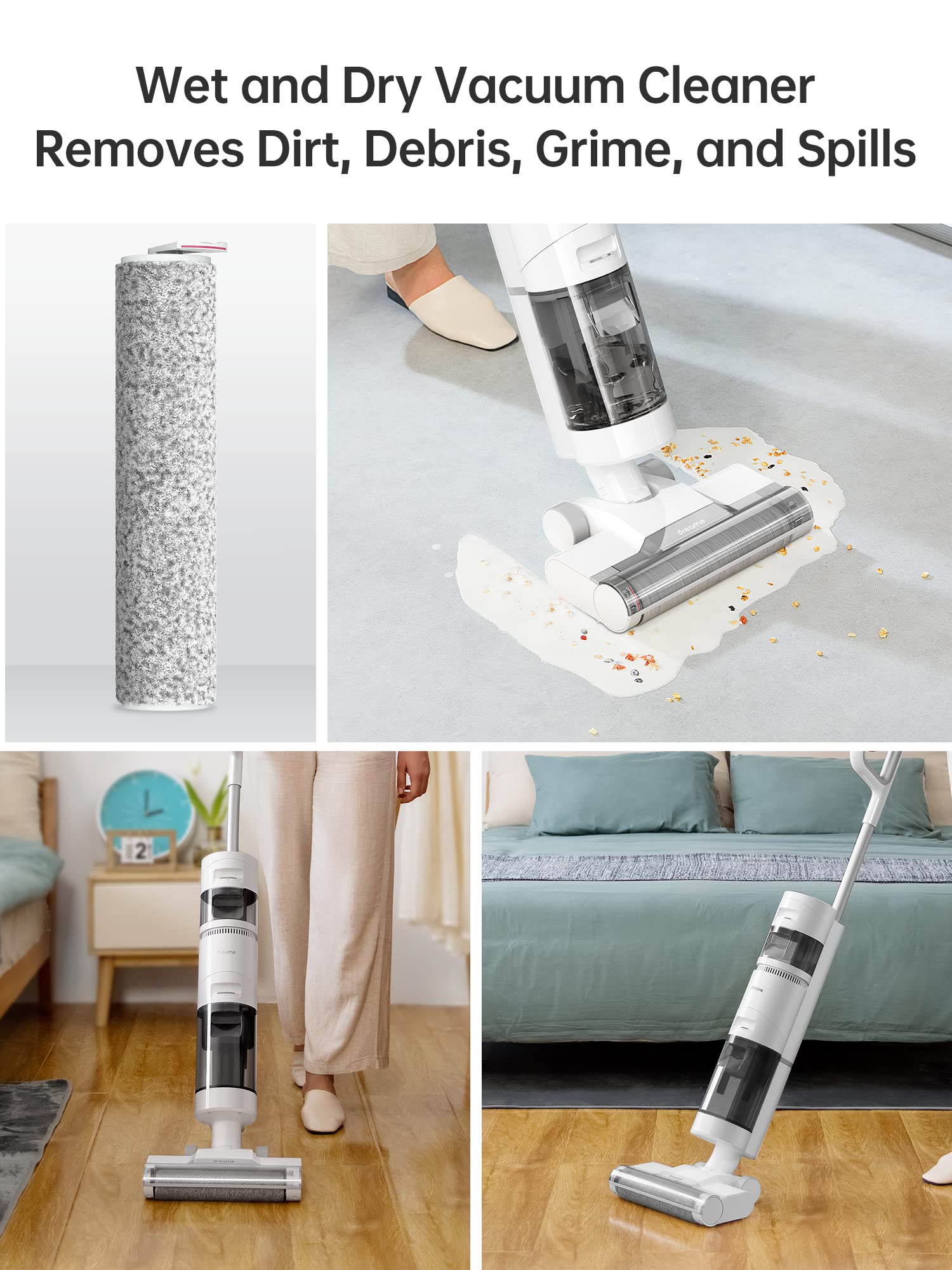 Compatible Limpieza Húmedo Seco Recambios Para Aspiradora Dreame
