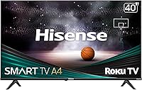 Vista 27 de Hisense Serie A4 32A4HNR - Smart Roku TV HD 720p de 32 pulgadas con compatibilidad Alexa - Audio Dolby, diseño de bisel delgado, Asistente de Google