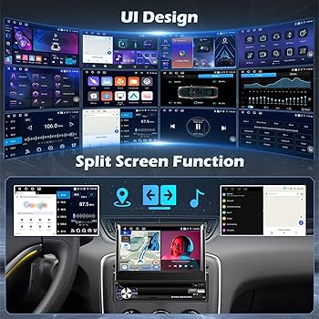 Amazon.com: [4+64G] Hikity Android 15 Car Stereo Single Din
