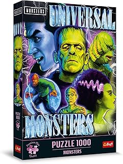 Comprar Trefl Premium Plus Quality - Puzle Monsters - 1000 Piezas, Serie de Rompecabezas con los Personajes Favoritos, para Adultos y niños a Partir de 14 años