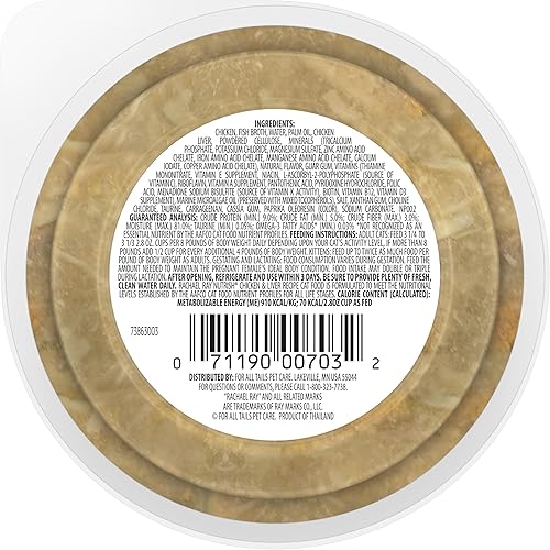 Miniatura 4 de Rachael Ray Nutrish - Alimento húmedo natural para gatos, receta Paw Licken' Chicken & Liver (pollo e hígado para lamerse las patas), envase de 2.8