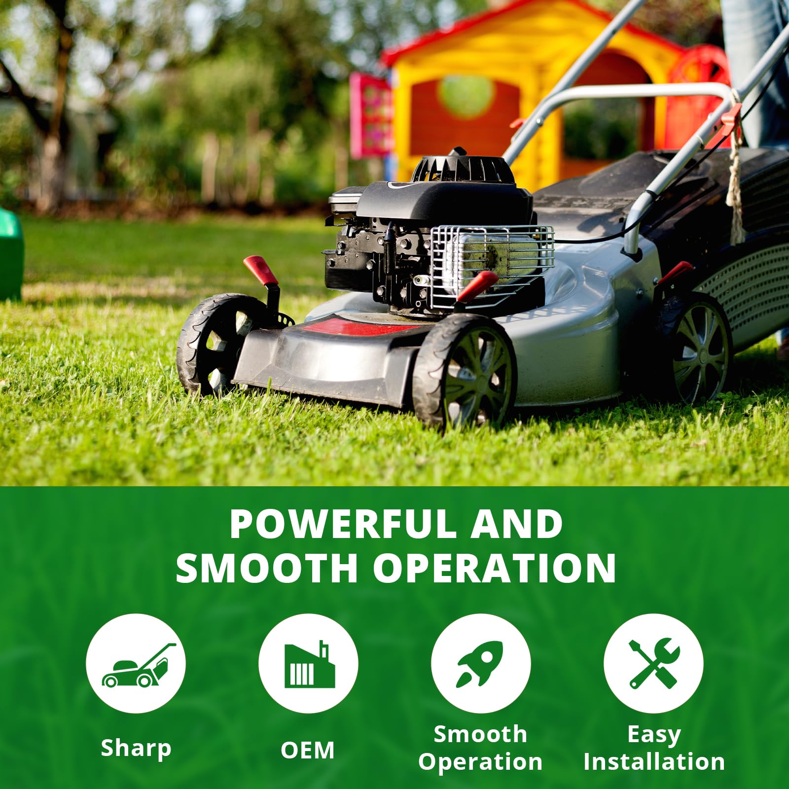 04771200 - Cuchillas para cortacésped compatibles con A riens IKON X XL XD, se adapta a Gravely ZT X, ZT XL Series, 52 pulgadas de giro cero, accesorios para cortacésped, sustituye a 00450300 70716200