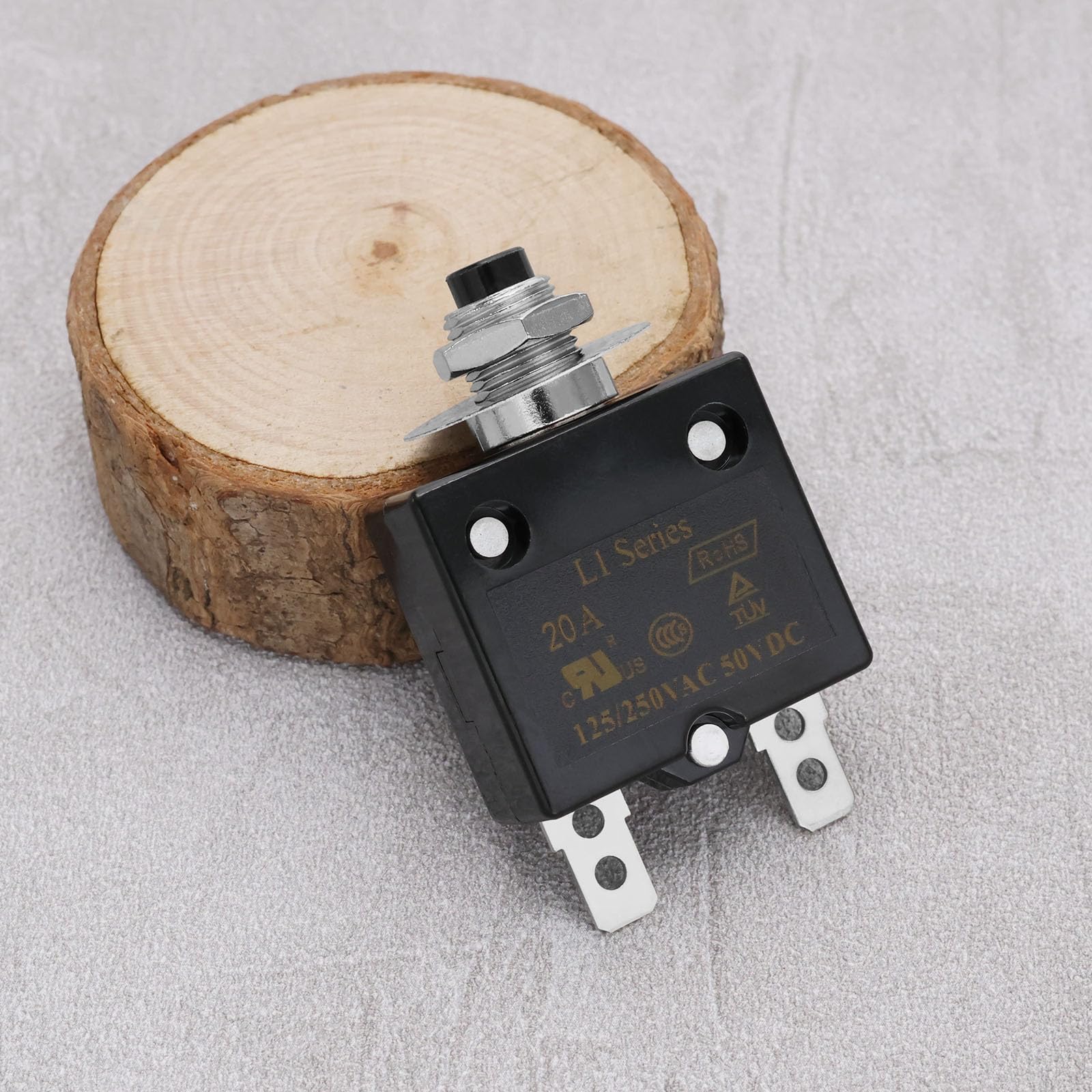 2 Interruttori Termici 15A A Ripristino Manuale - Protezione Sovraccarico Per Impianti Elettrici - Foto 10