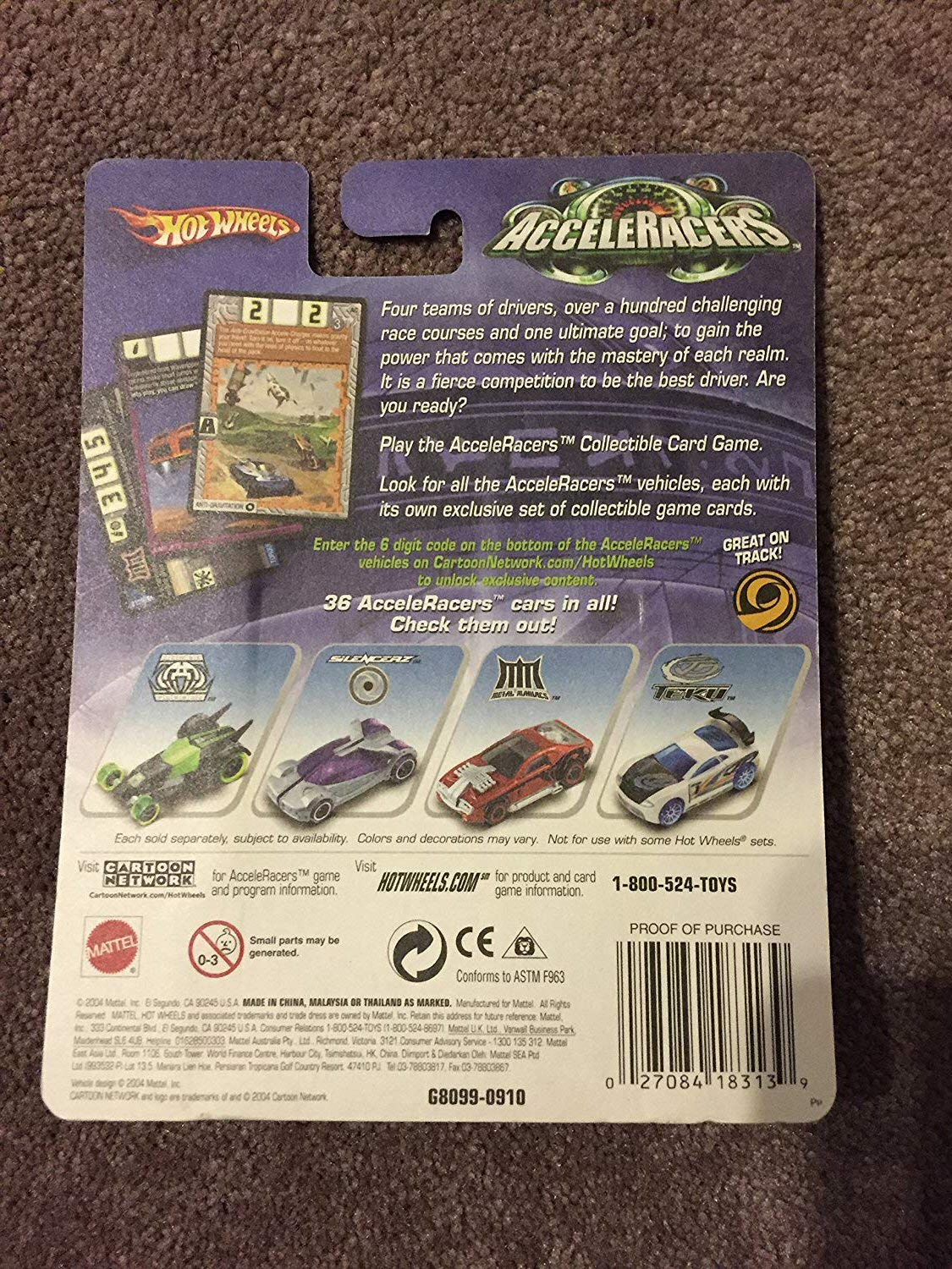 Hot Wheels AcceleRacers Stripped Metal Series Rivited : Amazon.in