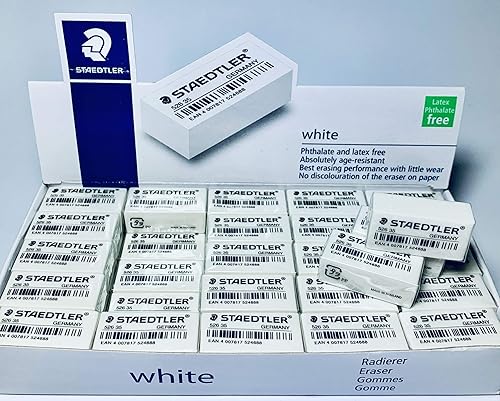 Miniatura 2 de STAEDTLER Borrador de lápiz 526 35F, paquete de 50 piezas