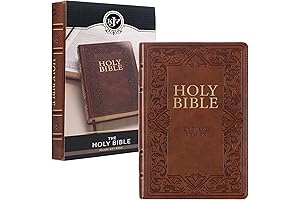 Holy Bible, Standard Size Faux Leather Red Letter Edition