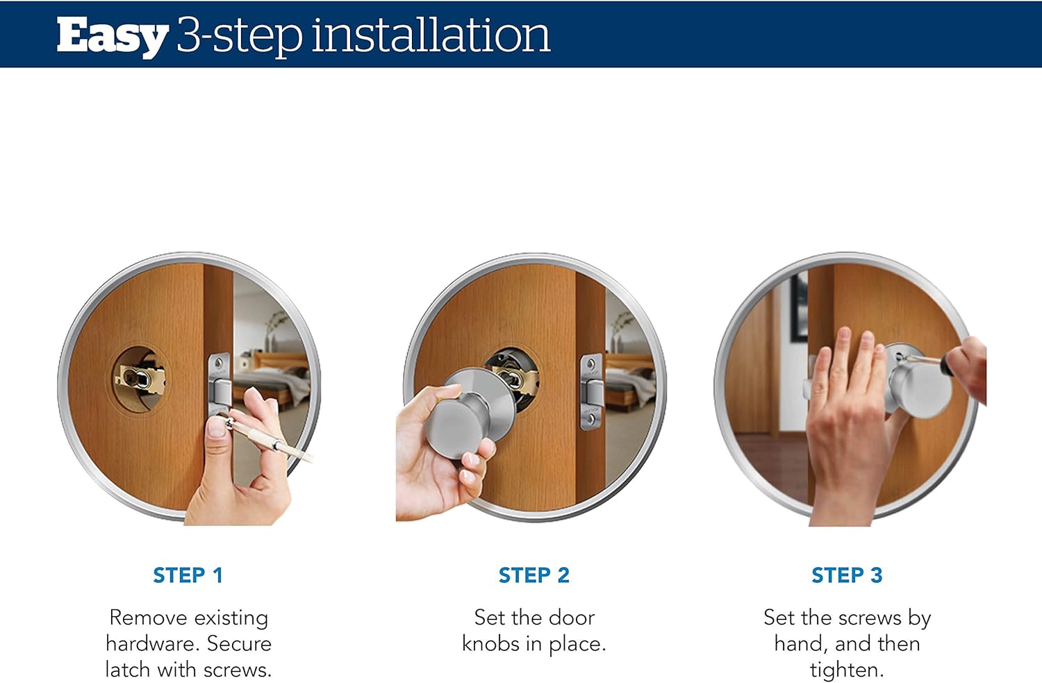 SCHLAGE F51A BWE 608 CEN Bowery Knob with Century Trim Keyed Entry Lock, Satin Brass