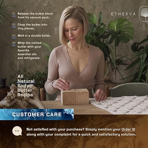 Miniatura 2 de Mantequilla Kokum cruda  Sin refinar, sin desodorizar, sin blanquear  Semillas orgánicas cultivadas en la naturaleza  Fabricación de jabón a granel