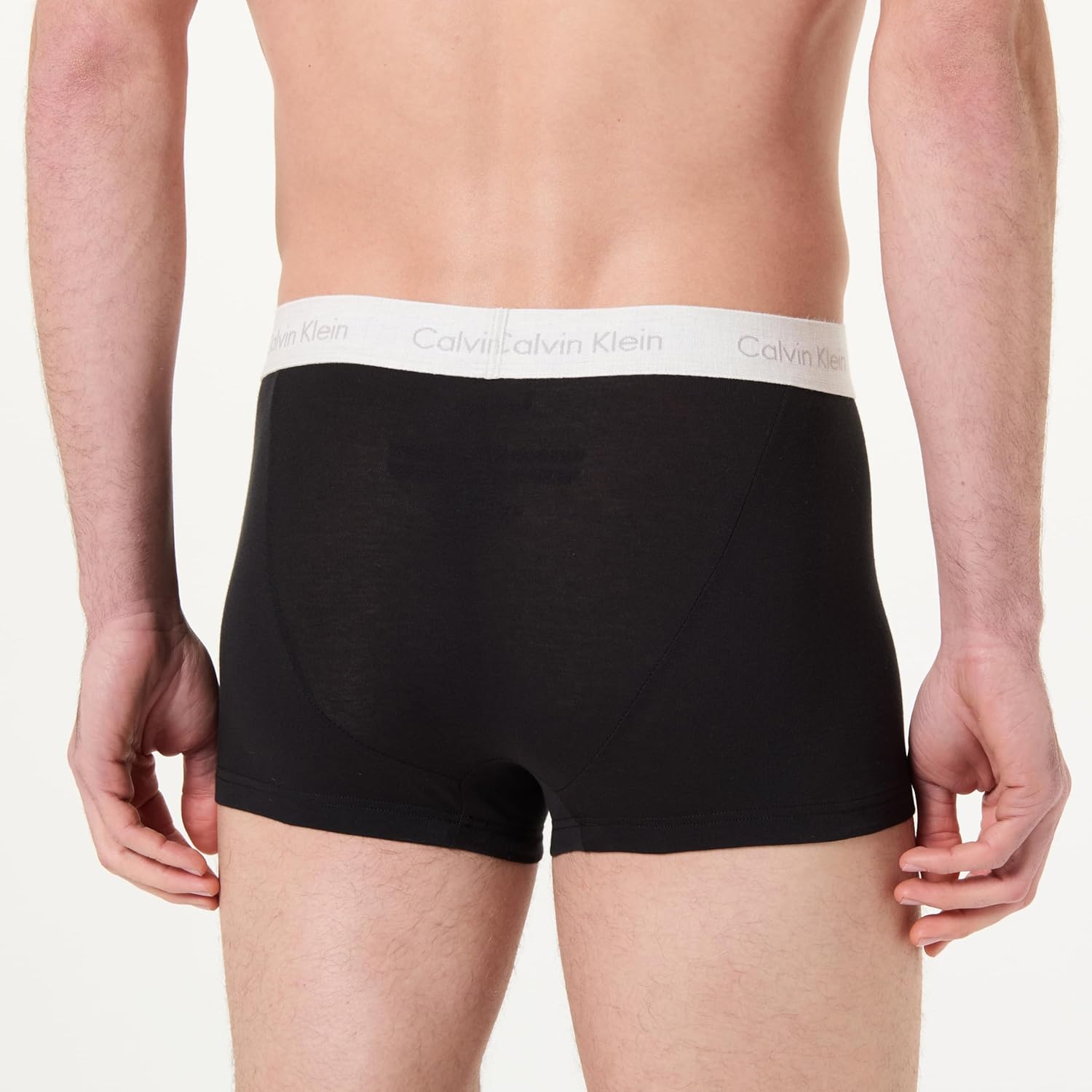 Calvin Klein Boxers Taille Basse Homme Lot de 3 – Coton doux extensible, ceinture élastique emblématique, confort au quotidien - Description