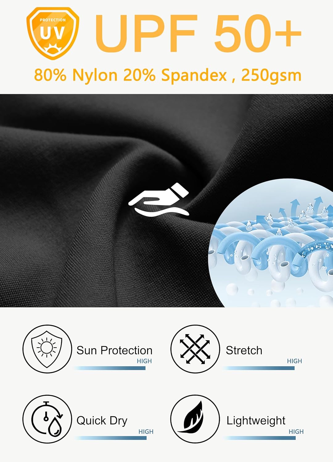 Women's Stretch Golf Pant - 7/8 Ankle Work Travel Teacher Casual Business Sweatpants with Belt Loops Nylon Fabric UPF50 - Image 5