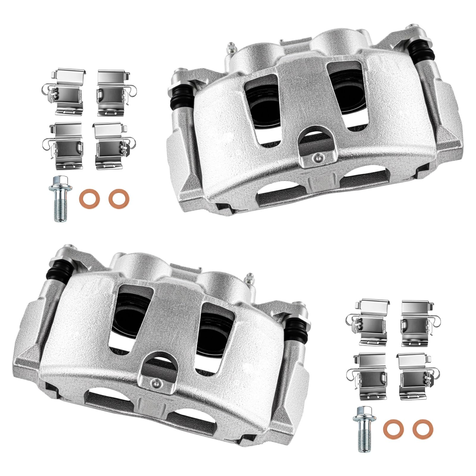 cciyu Front Left &amp; Right Disc Brake Calipers Assembly 18B5402 18B5403