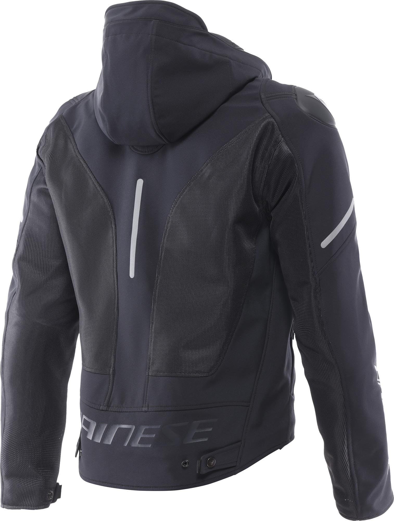 DAINESE Super Sprint Air Giacca tessile da motocicletta, nero/bianco, 50