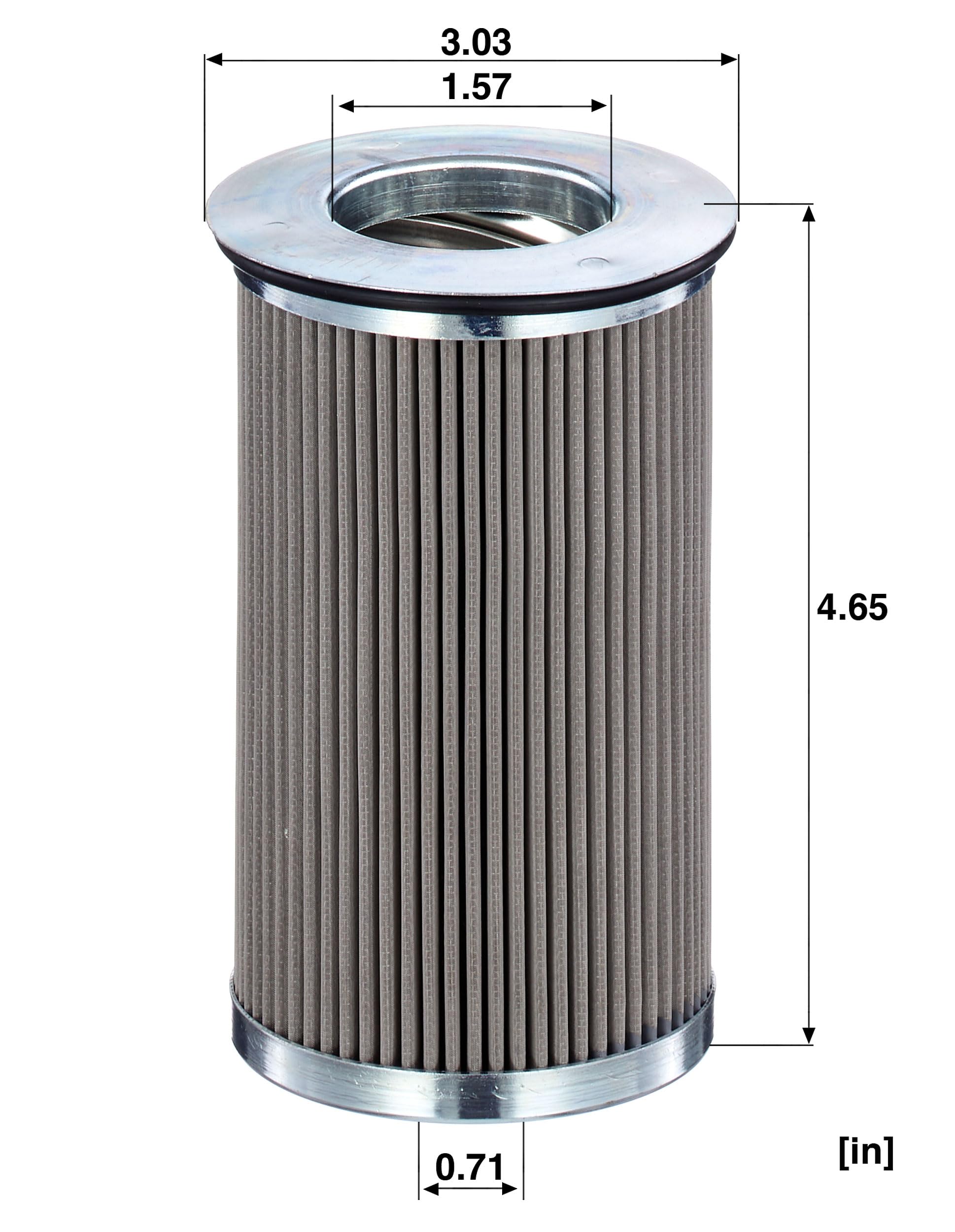 MANN-FILTER HD 811 Hydraulika - MASZYNY BUDOWLANE