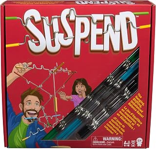 Spin Master Games, Suspend, A Balancing Family Game of Tricky Hangs & Steady Hands, Family Game Night, Learning Toy, 1-4 Players, Stocking Stuffer Gift Ideas for Ages 6 & Up