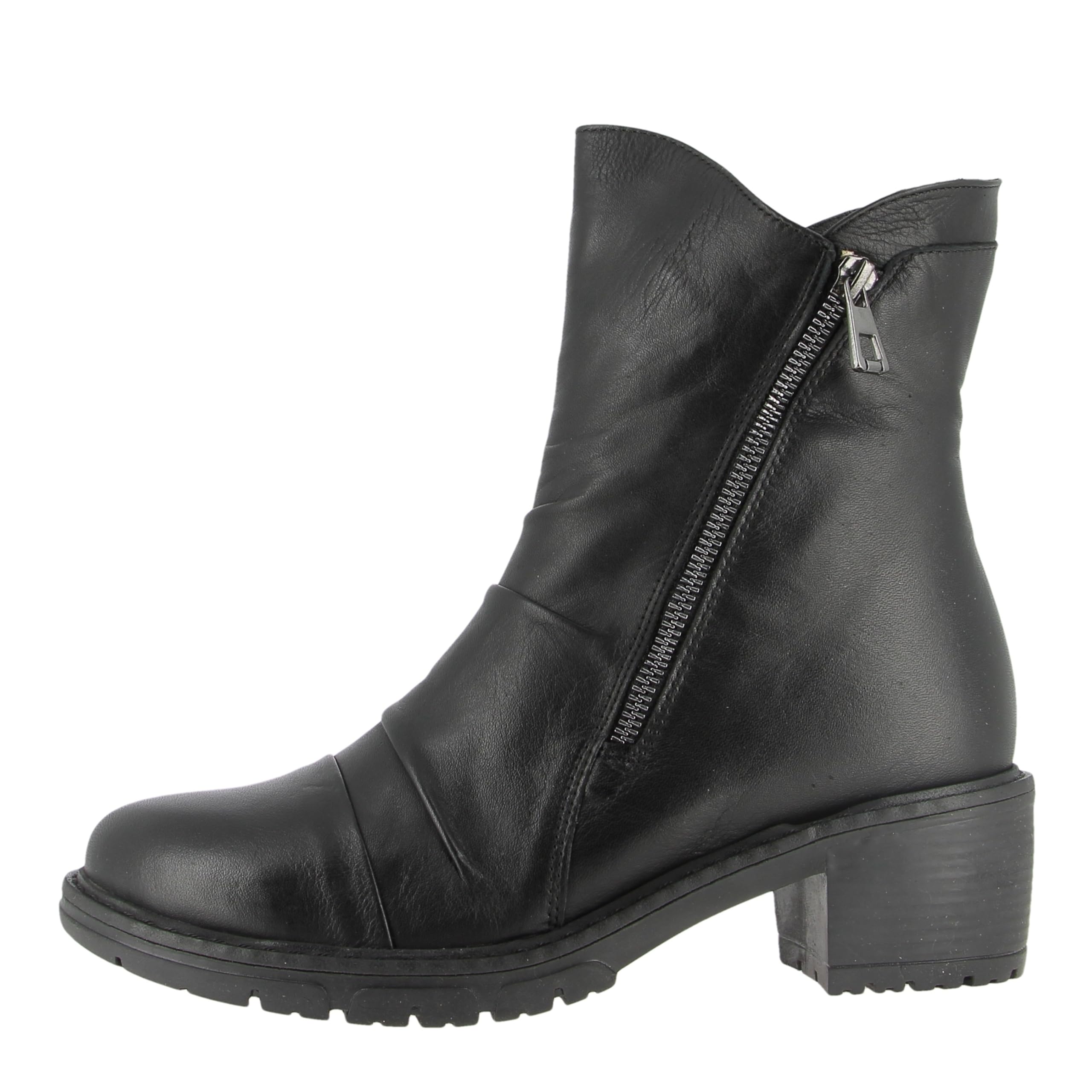 Andrea Conti Women's Boots Fashion, Black, 4.5 UK