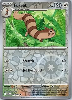 Furret - 119/159 - Reverse Holo - Journey Together - NM/M