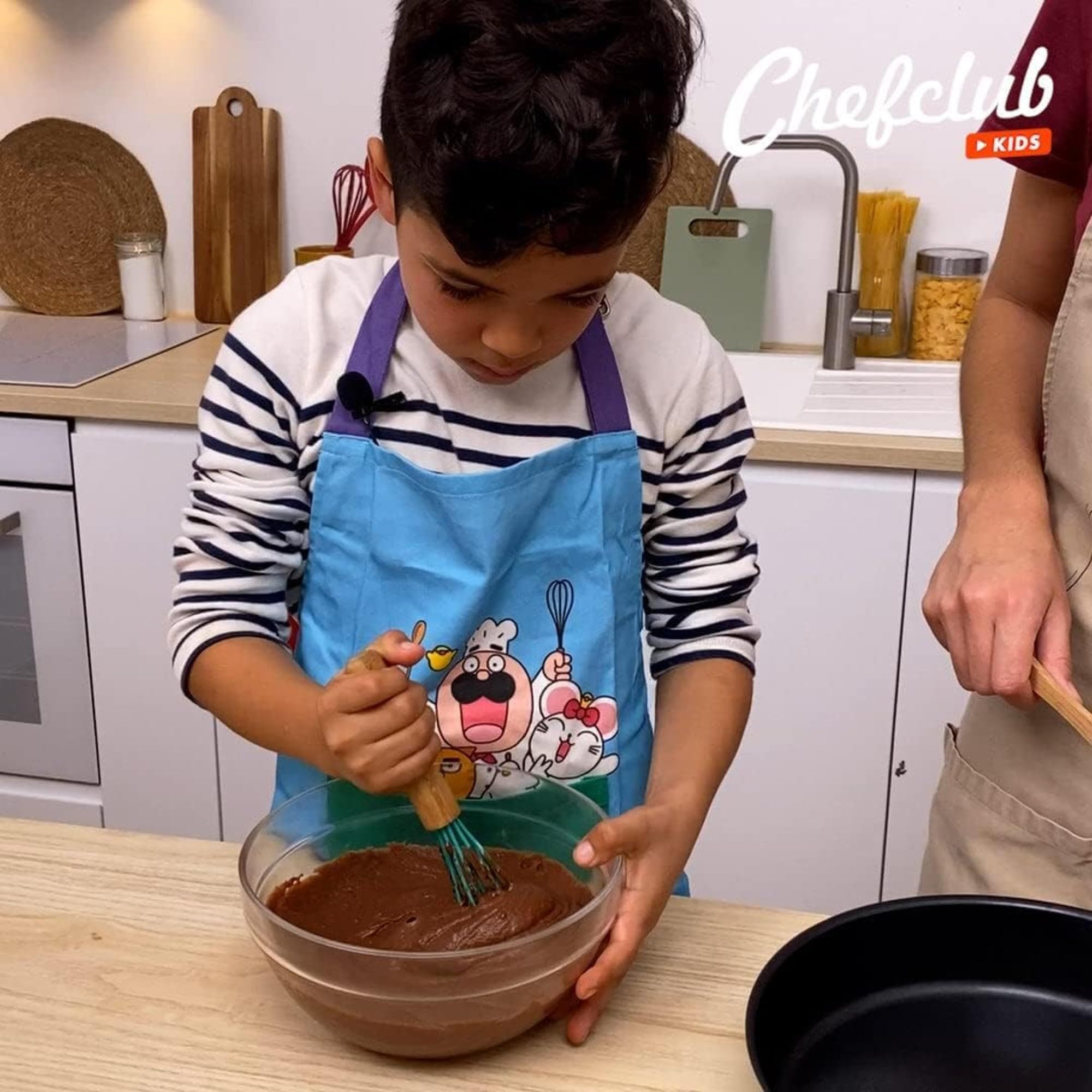 Chefclub Kids Cooking 5-Piece Utensils Set Heat Resistant Non Stick Silicone for Kids and Beginner Cooking, Kitchen & Cookware Gadgets - Cooking, Mixing, Whisking, Brushing - Image 7