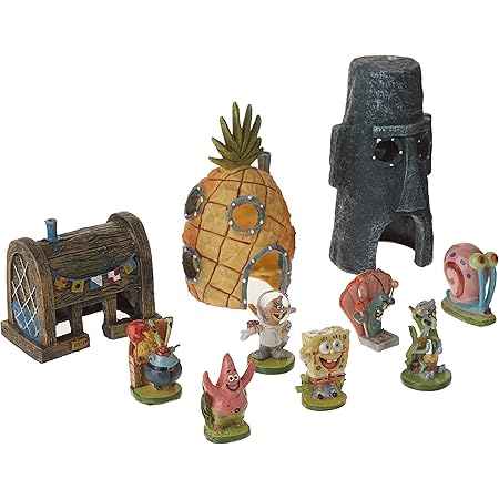 spongebob aquarium set