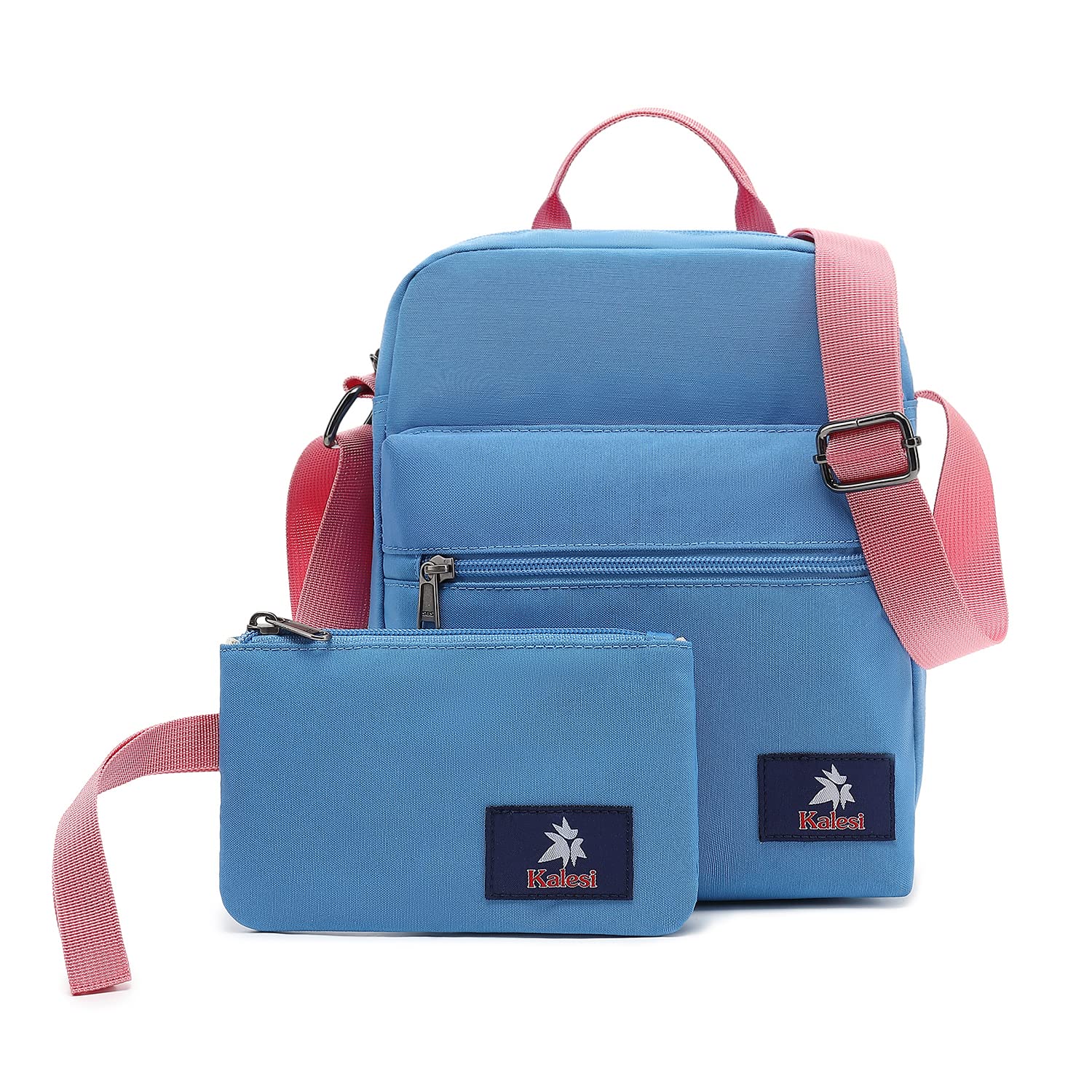 Kalesi Small Canvas Crossbody Bag and Purse Set for Girls and Women | for Girls