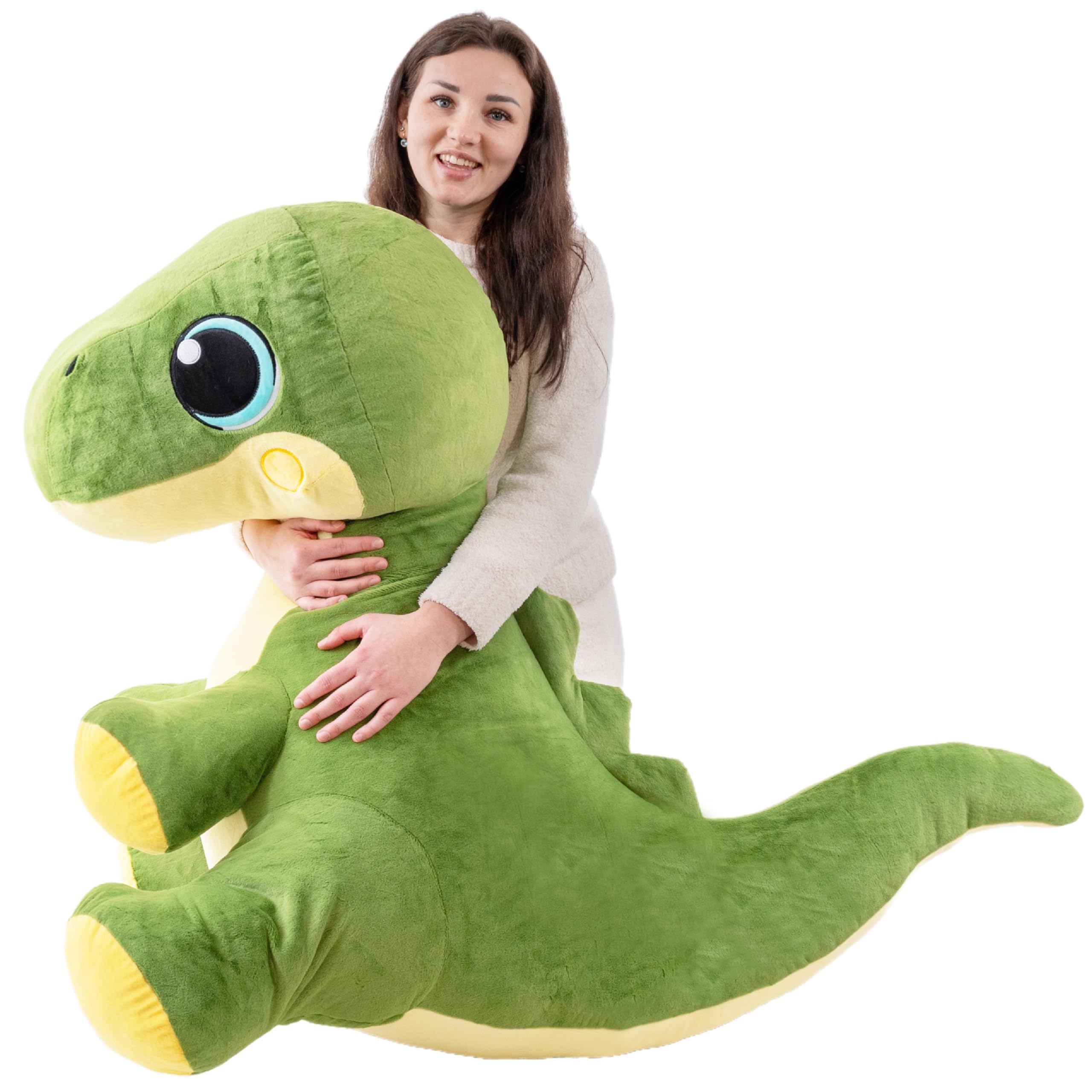 31 Large Dinosaur Stuffed Animals for Boys Soft Jumbo Trex Plush Toys Big Stuffed Dinosaur Plushie Giant Dino
