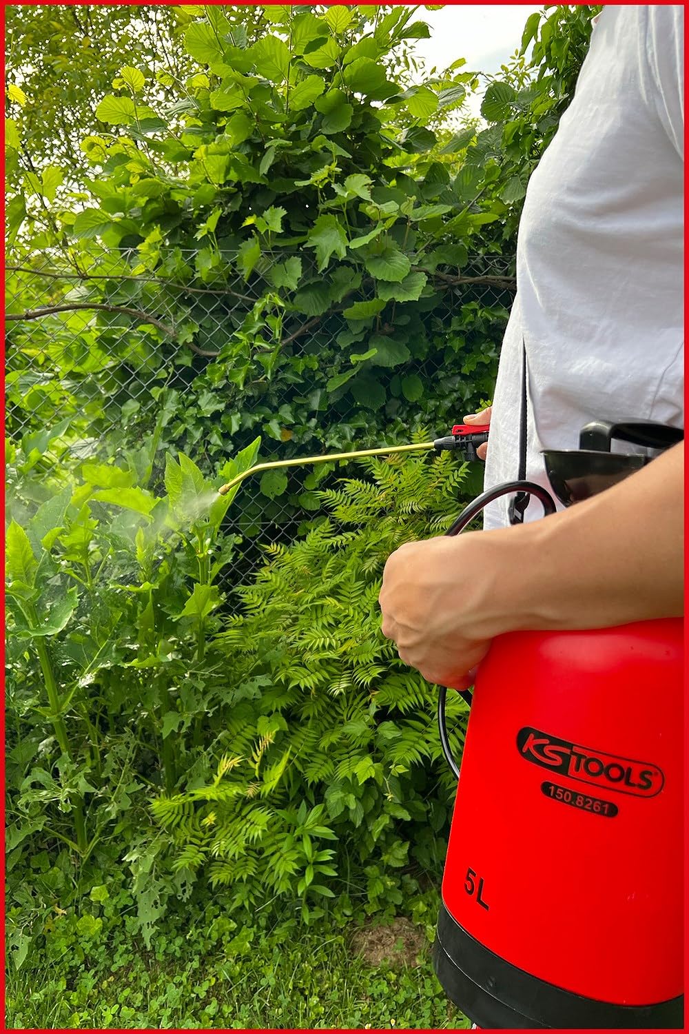 KS Tools 150.8261 Pulvérisateur à bandoulière 5 L