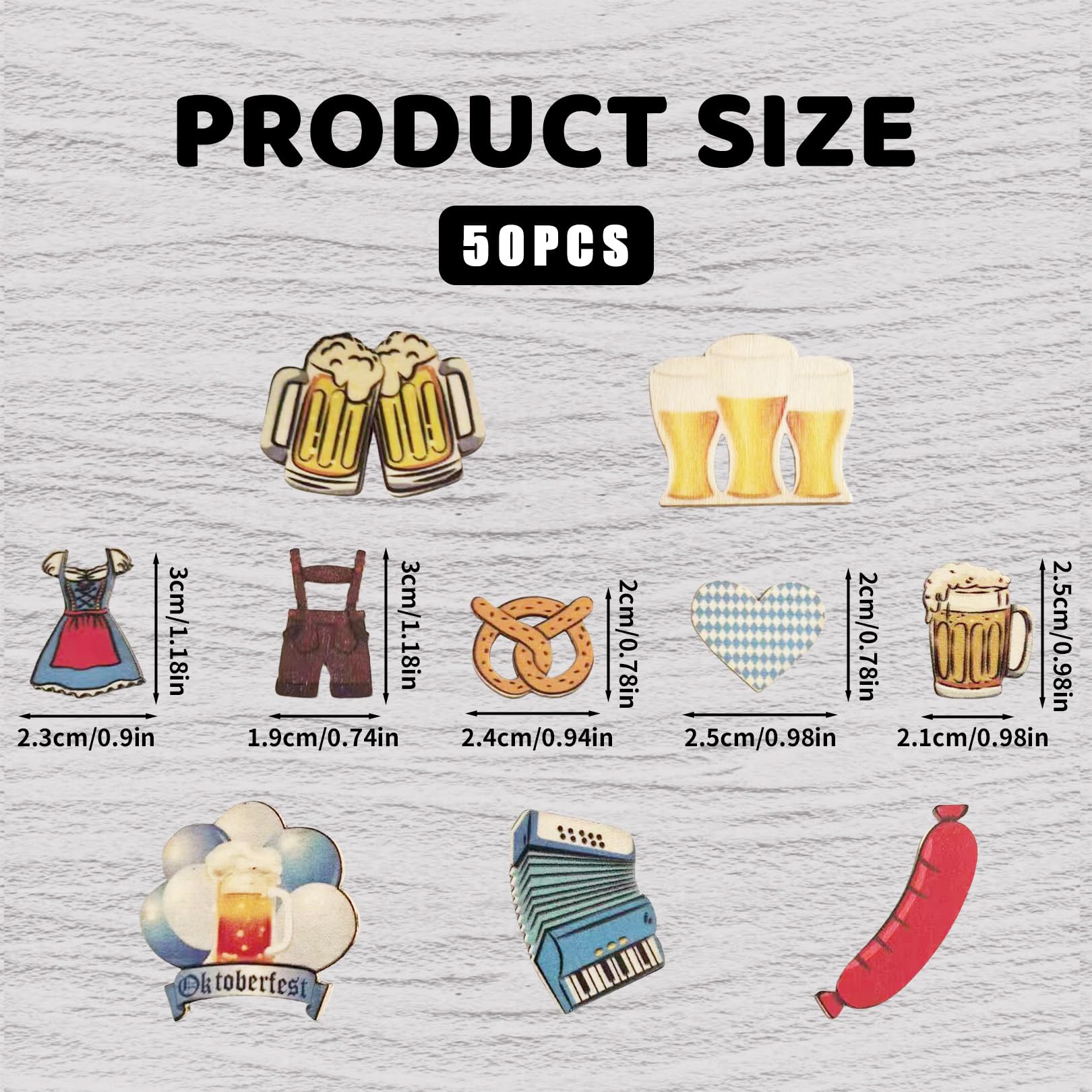 Lot De 50 Décorations à Disperser Pour Table De Fête De La