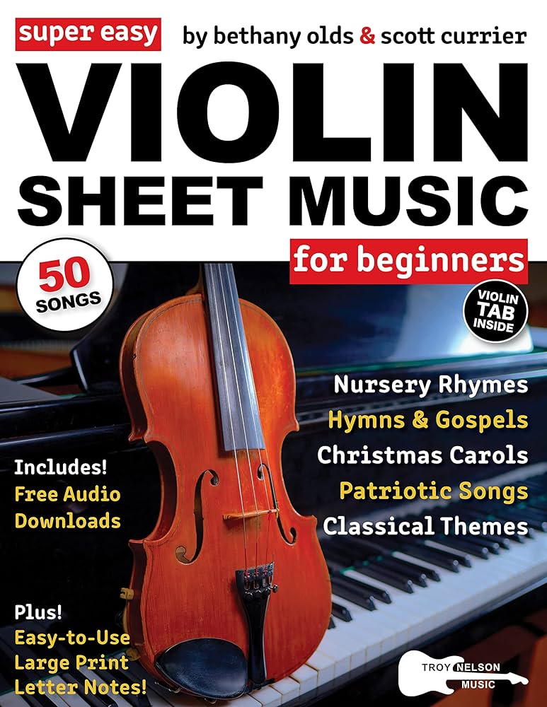 amazon-com-super-easy-violin-sheet-music-for-beginners-50-songs-in-x-large-notes-and-violin-tab-free-audio-nursery-rhymes-christmas-carols-and-more-large-print-letter-notes-sheet-music-ebook for Beginner Violin Sheet Music Free Printable Amazon.com: Super Easy Violin Sheet Music for Beginners: 50 Songs in X-Large Notes and Violin TAB (+ Free Audio)—Nursery Rhymes, Christmas Carols, and More! (Large Print Letter Notes Sheet Music) eBook : for Beginner Violin Sheet Music Free Printable