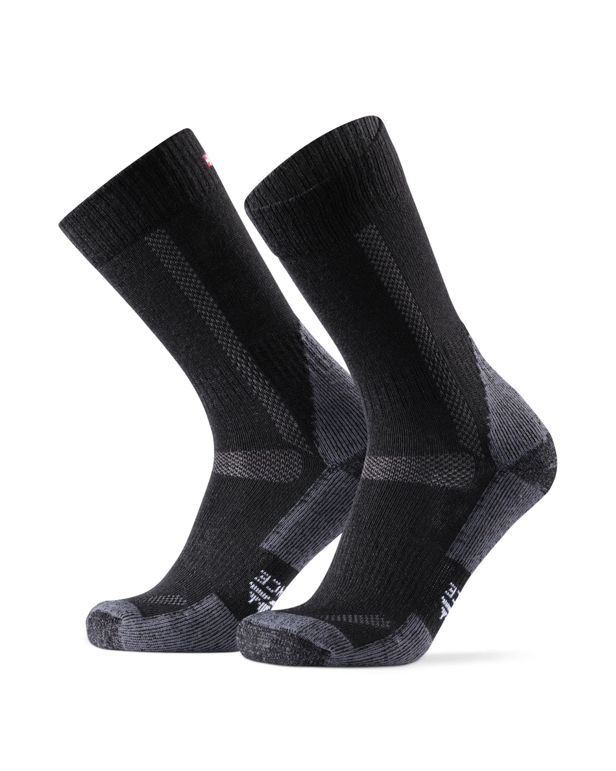 DANISH ENDURANCE Merino Wandersocken, Wollsocken, Merino Socken, Trekkingsocken, Atmungsaktiv & Stark gepolstert Arbeitssocken, Herren, Damen & Kinder, 3 oder 5 Paar
