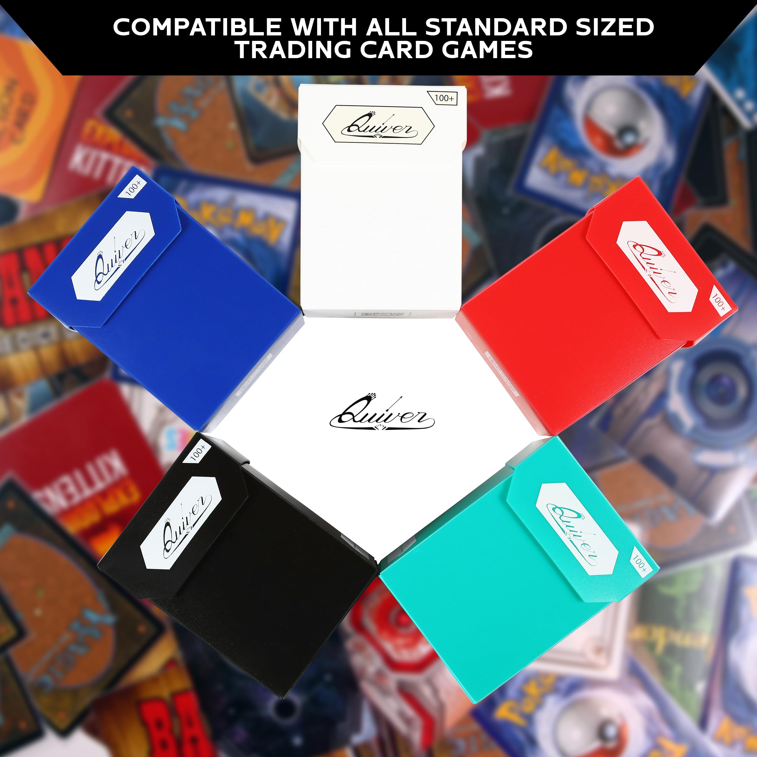 Amazon.com: Quiver Time 80+ Standard Trading Card Deck Blocks Fits