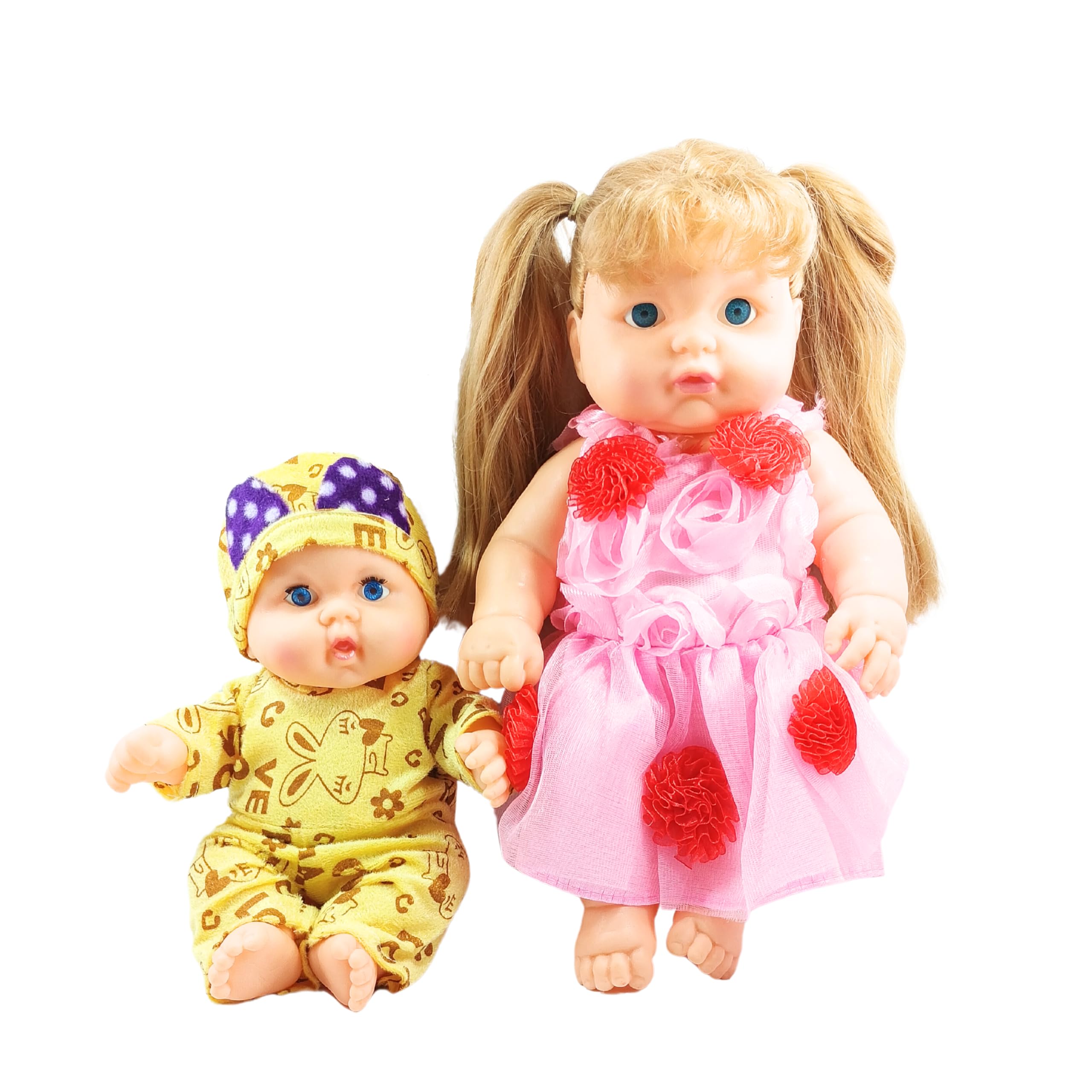 My Love Combo Real Look Doll Return Gift for Birthday Gift for Toddler and Baby Girls (Head, Arms & Legs Moveable) Rakhi