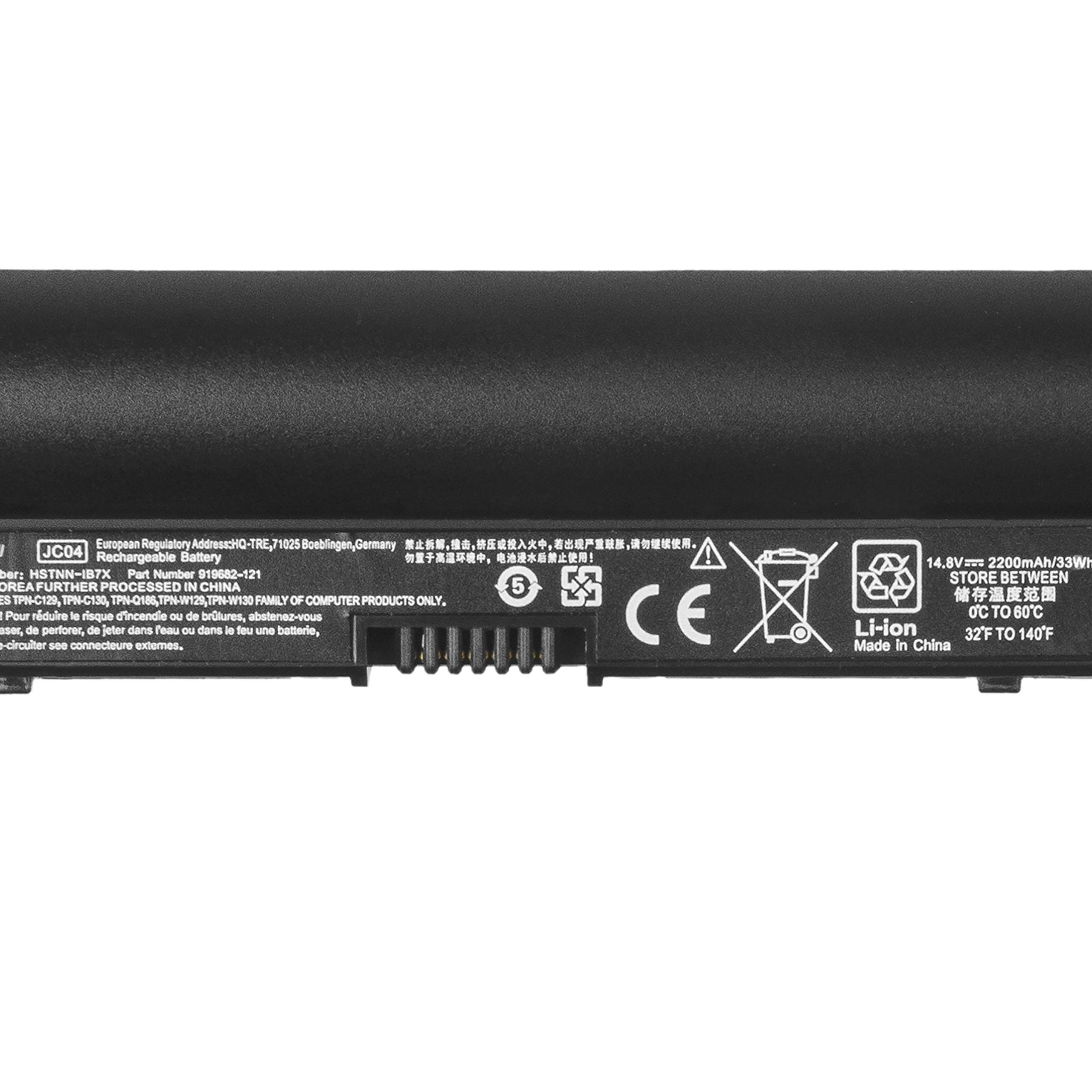Batteria Per Notebook HP 250 G6 / 255 G6 - 41,6WH 2800mAh - Compatibile Con Modelli JC03 JC04