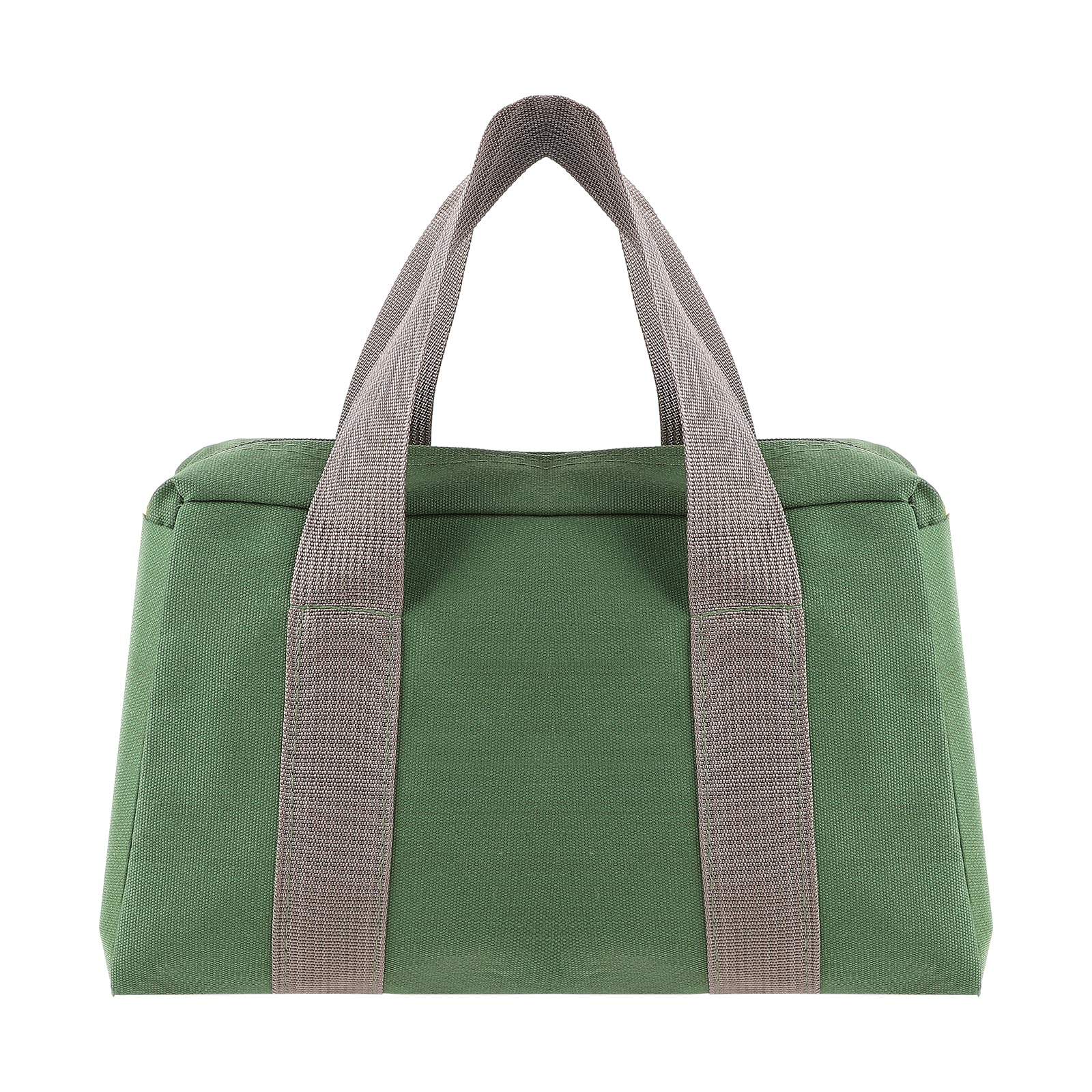12 Inch Canvas Tool Bag Wide Mouth Tool Bag Heavy Duty Large Capacity Handbag Tool Storage Bag Power Tool Organizer Pouch for Electricians Canvas Tool Pouch Tote Bag for Storage Wrenches Pliers Tools
