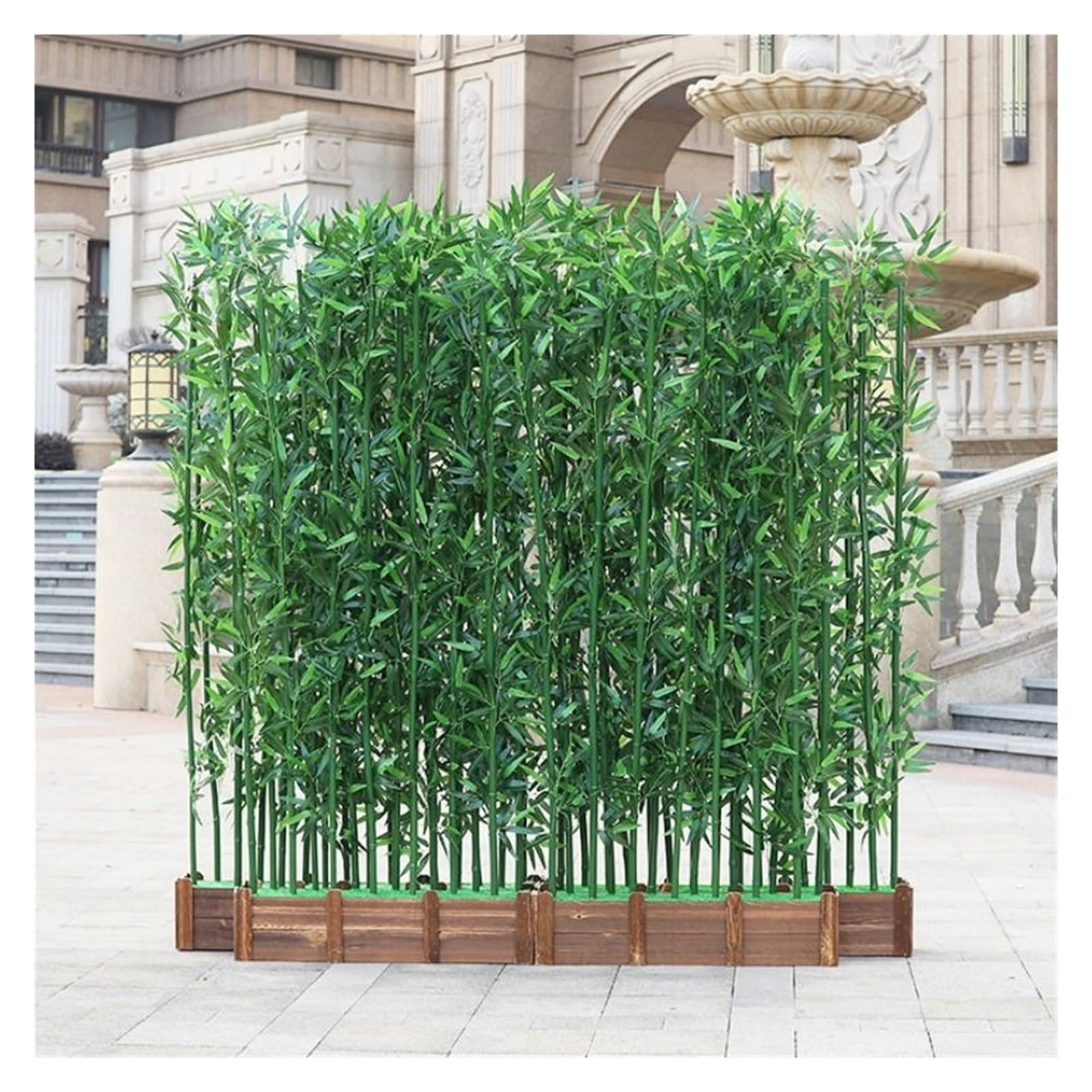 Faux bambou artificiel 1,8m pour cacher le vis-à-vis du balcon rapidement