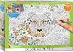 Puzzle de 100 pièces Eurographics - Carte illustrée du monde