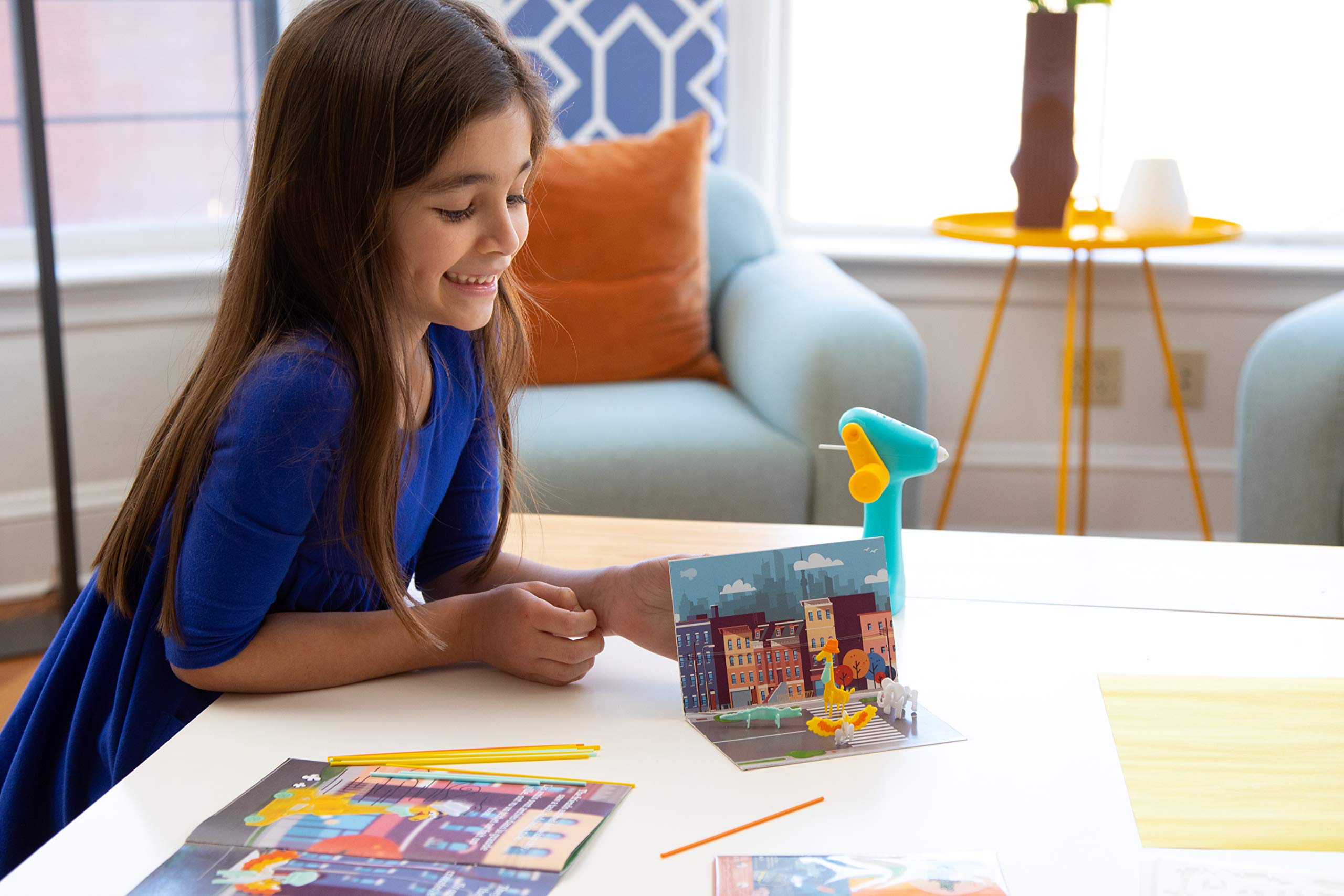 Outil de création 3D Build & Play pour Enfants de 4 Ans et Plus