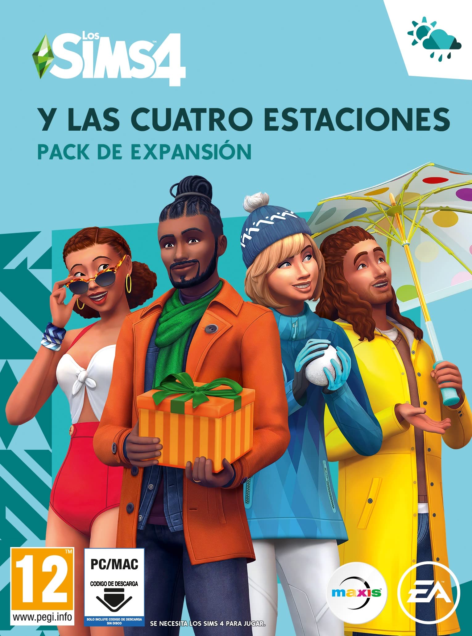 Los Sims 4 Las cuatro estaciones (EP5) Pack de expansión PCWin-DLC |Videojuegos |Código de descarga directa |Castellano — view 21