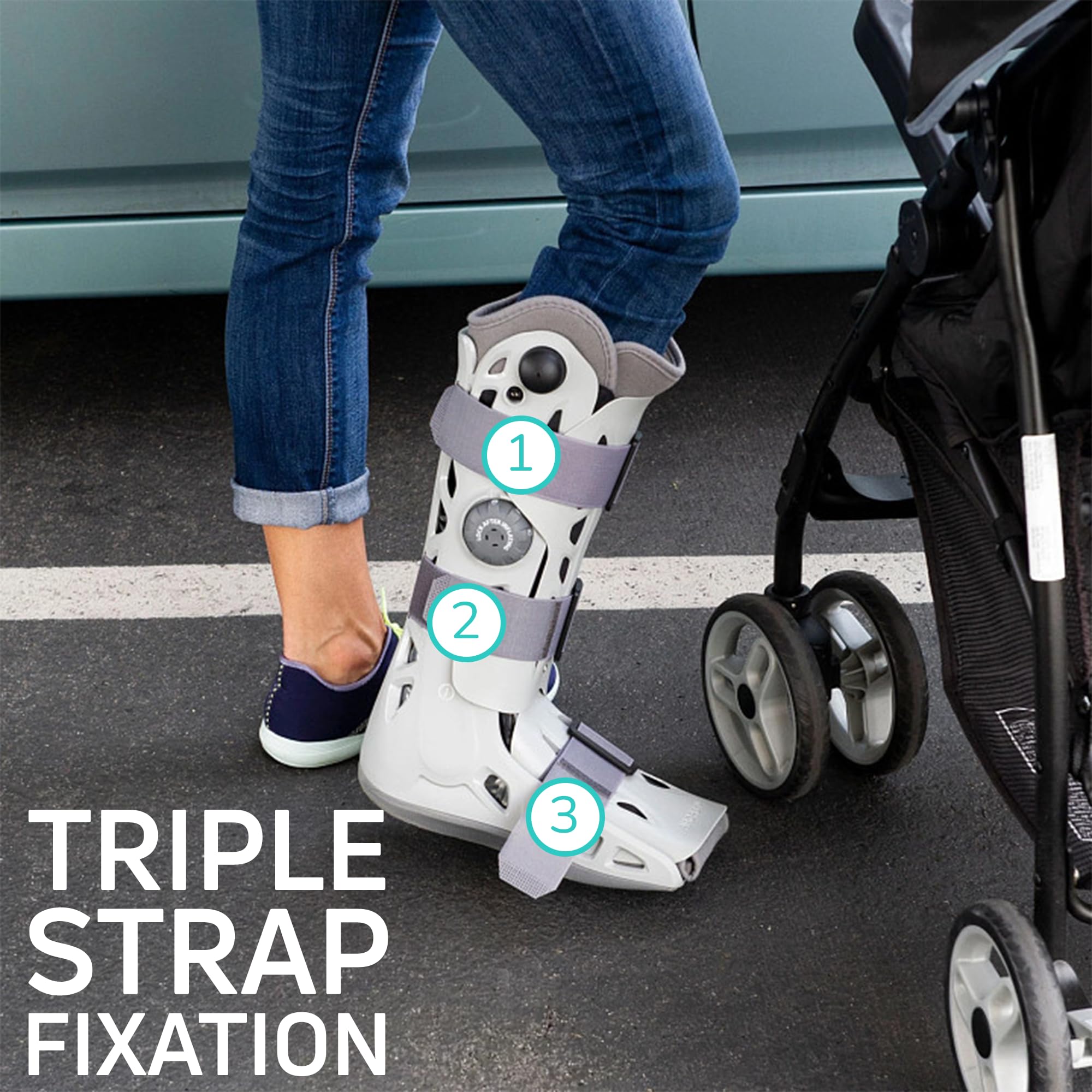 Aircast AirSelect Walker BraceWalking Boot Elite Short and Standard product thumbnail 7