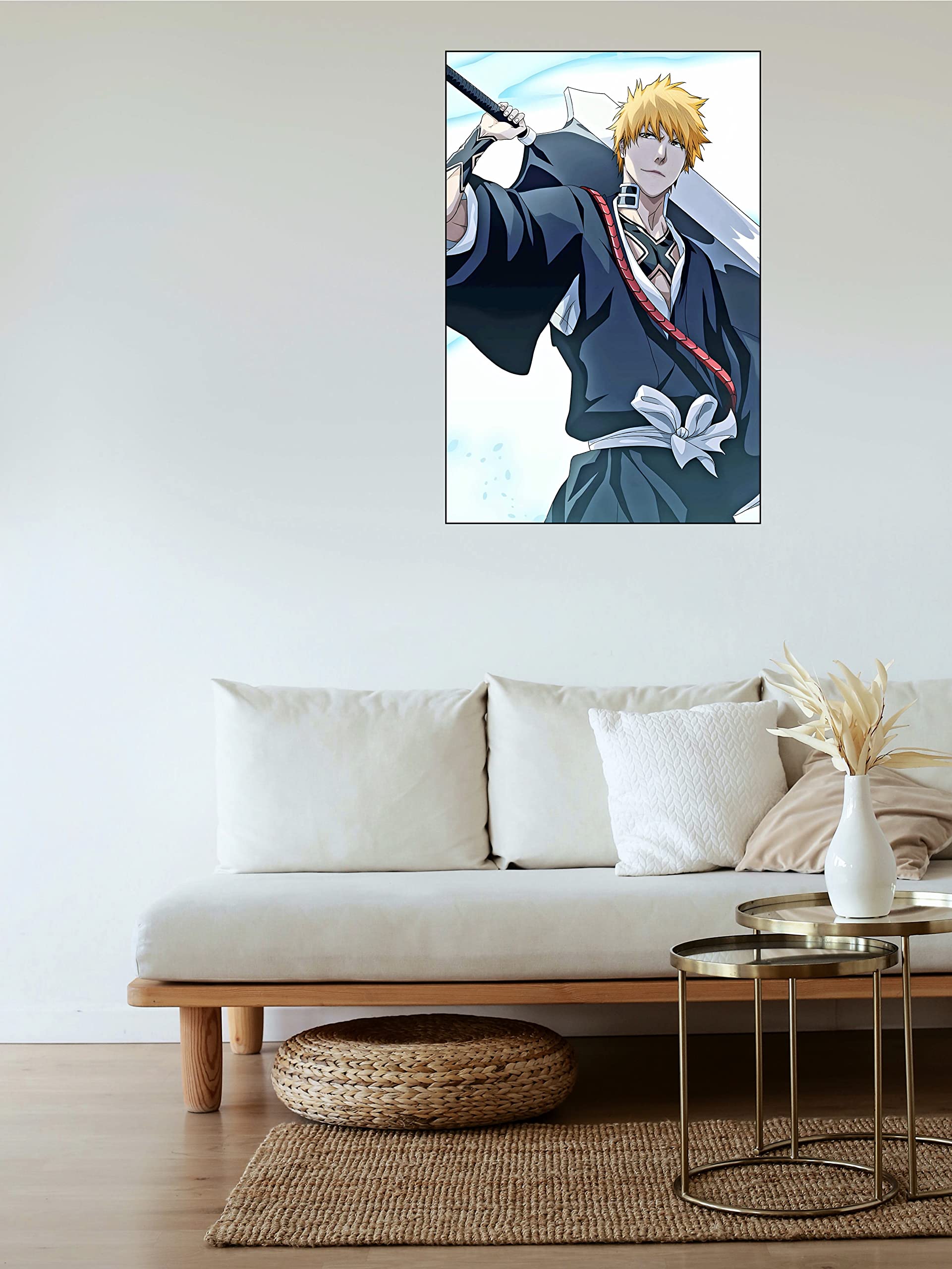 Times Comic Ichigo Poster | Bleach Ichigo Kurosaki Poster | Ichigo