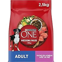 Purina One Medium Maxi  10 kg Adult Crocchette Cani ricco in Agnello 2,5 kg