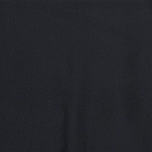 Miniatura 3 de TABLECLOTHSFACTORY Manteles rectangulares de poliéster negro de 72 x 120 pulgadas.
