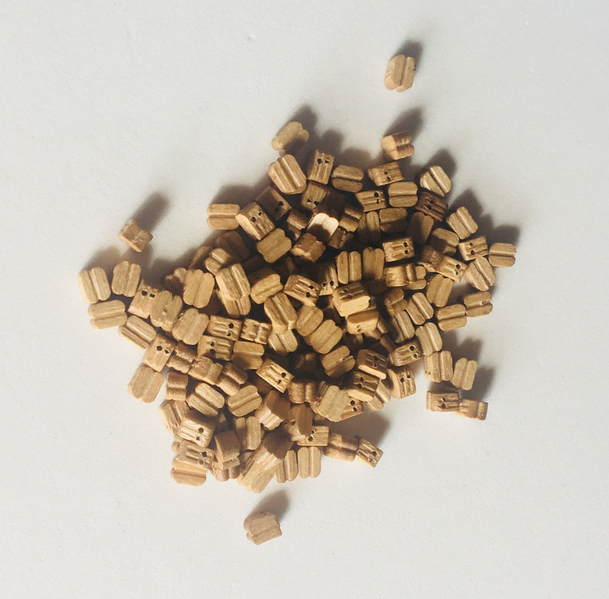 Model Expo Double Sheave Blocks Walnut 5/32