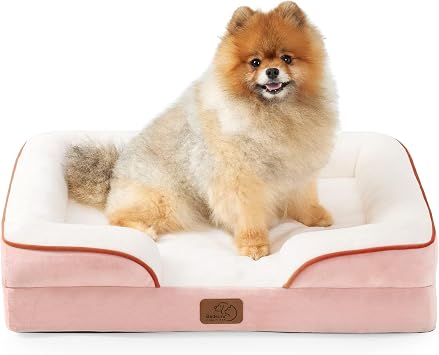 Bedsure Orthopedic Dog Beds for Small Dogs with Removable Washable Cover